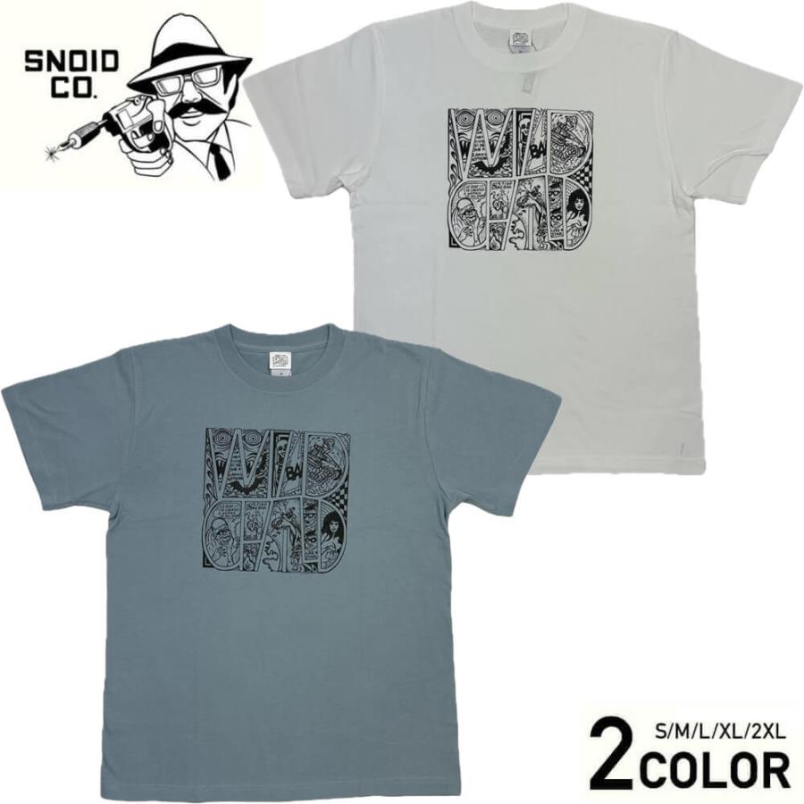 SNOID（スノイド） Tシャツ 半袖 クルーネック メンズ SNOID WILD