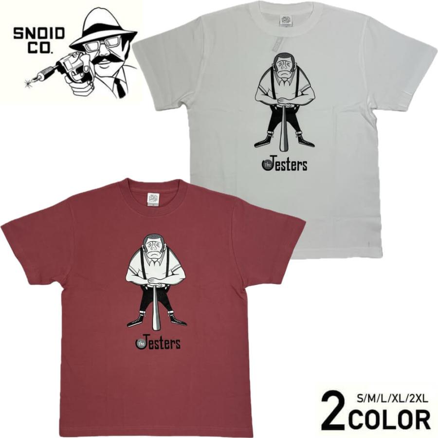 SNOID（スノイド） Tシャツ 半袖 クルーネック メンズ SNOID Jesters