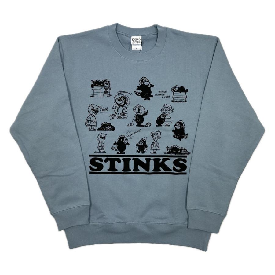 スノイド クルーネックスウェット メンズ 長袖 SNOID MORE FUN! FROM SNOID C/N SWEAT | SNOID | 01