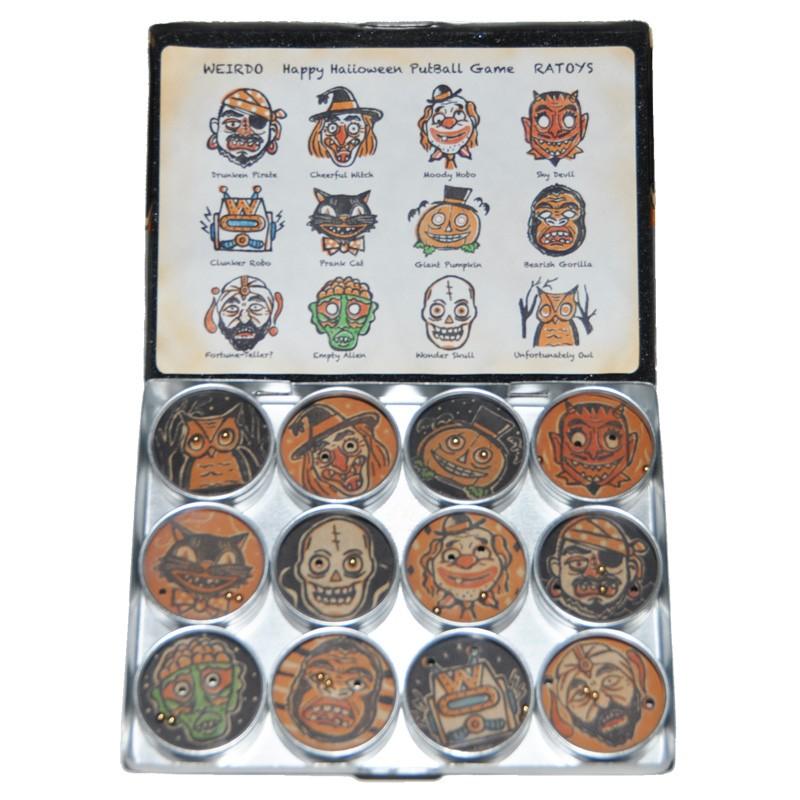 WEIRDOウィアード PLAY WEIRDOオリジナル24cm８枚フルセット WEIRDO（ウィアード） WEIRDO WRD HAPPY GAME ハロウィン ハッピー