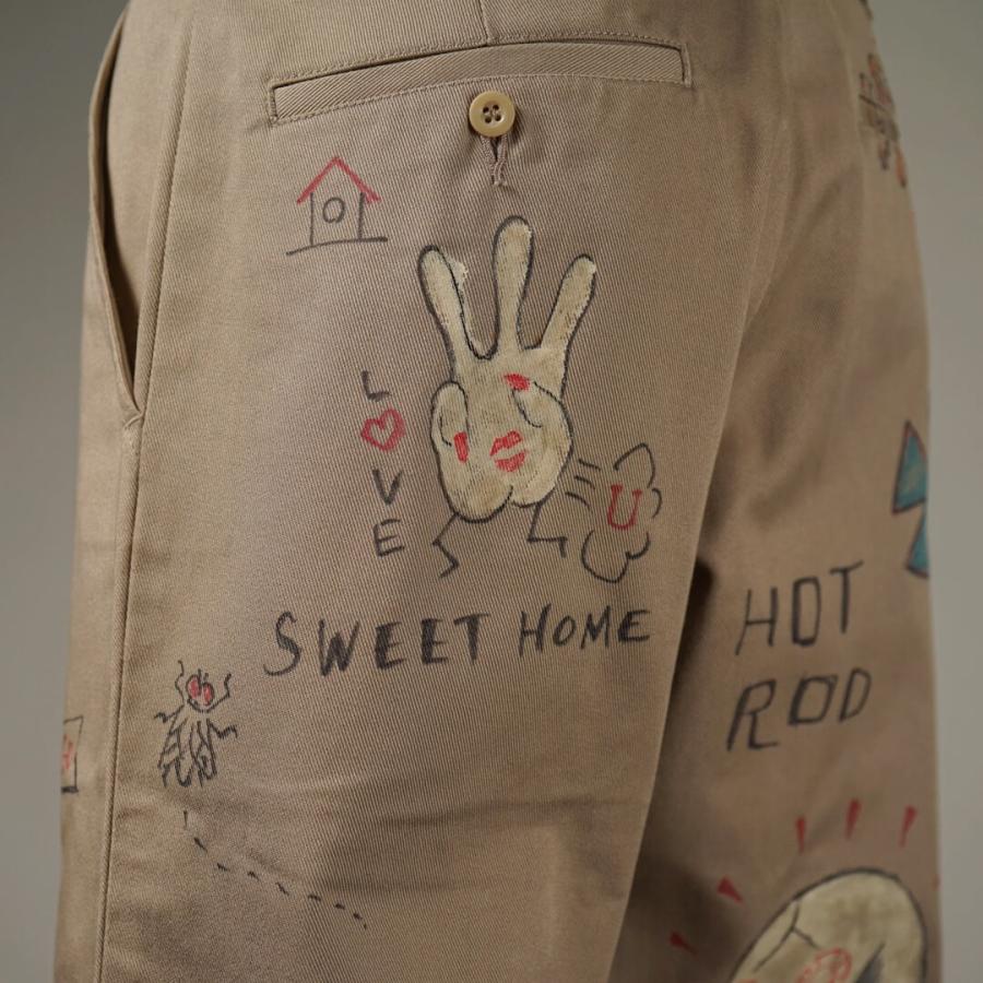 WEIRDO ウィアード ワークパンツ メンズ チノパン ハンド