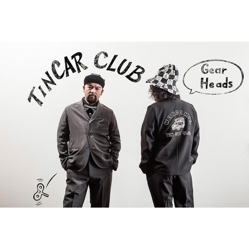 WEIRDO TIN CAR CLUB - JACKET (BLACK)ウィアード テーラード WEIRDO TIN CAR CLUB - JACKET (BLACK)ウィアード テーラード