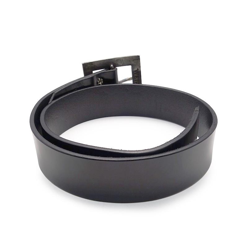 WEIRDO JEWELRY SCREW-BELT PLAIN (BLACK × SILVER 925)-030 WEIRDO JEWELRY SCREW-BELT PLAIN (BLACK × SILVER 925)-030