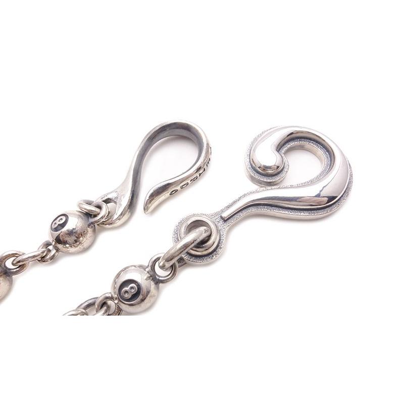 WEIRDO JEWELRY GEARHEAD-8BALL WALLET-CHAIN (SILVER 925)-034 WEIRDO JEWELRY GEARHEAD-8BALL WALLET-CHAIN (SILVER 925)-034