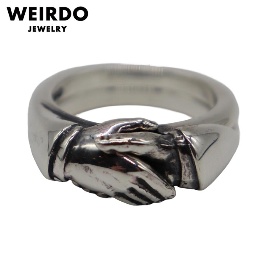 WEIRDO（ウィアード） ジュエリー シェイクハンド リング 2連リング