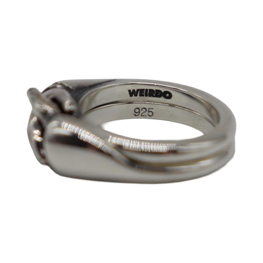 WEIRDO（ウィアード） ジュエリー シェイクハンド リング 2連リング