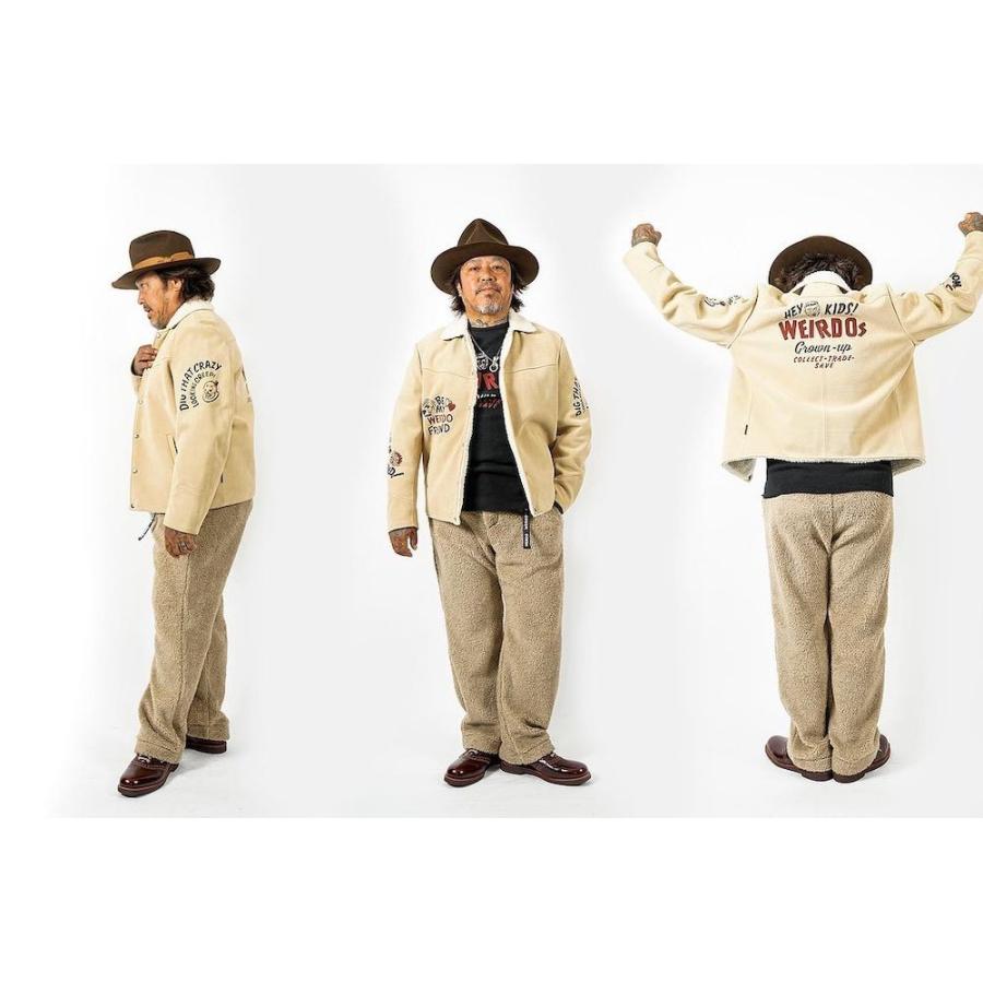 WEIRDO（ウィアード） フリースボア イージーパンツ メンズ WEIRDO