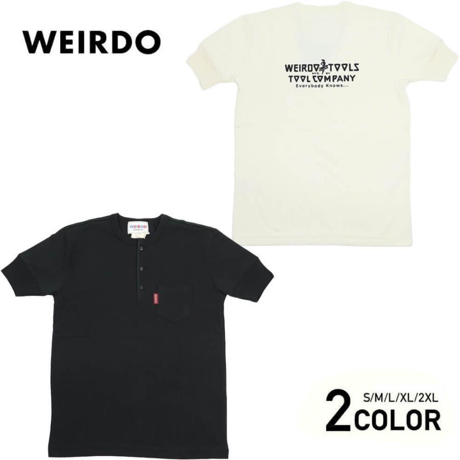 数量限定 ウィアード Tシャツ ヘンリーネック 半袖 メンズ Weirdo Tool Company S S Henry T Shirts Gladhand グラッドハンド Gangsterville ギャングスタービル 50 Off Nooitmeergrasmaaien Be