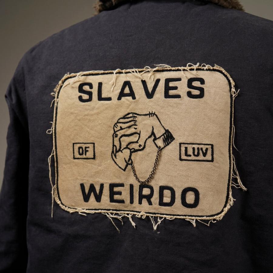 ウィアード デッキジャケット メンズ アウター WEIRDO SLAVES - DECK JACKET GLADHAND グラッドハンド GANGSTERVILLE ギャングスタービル｜rezar｜12