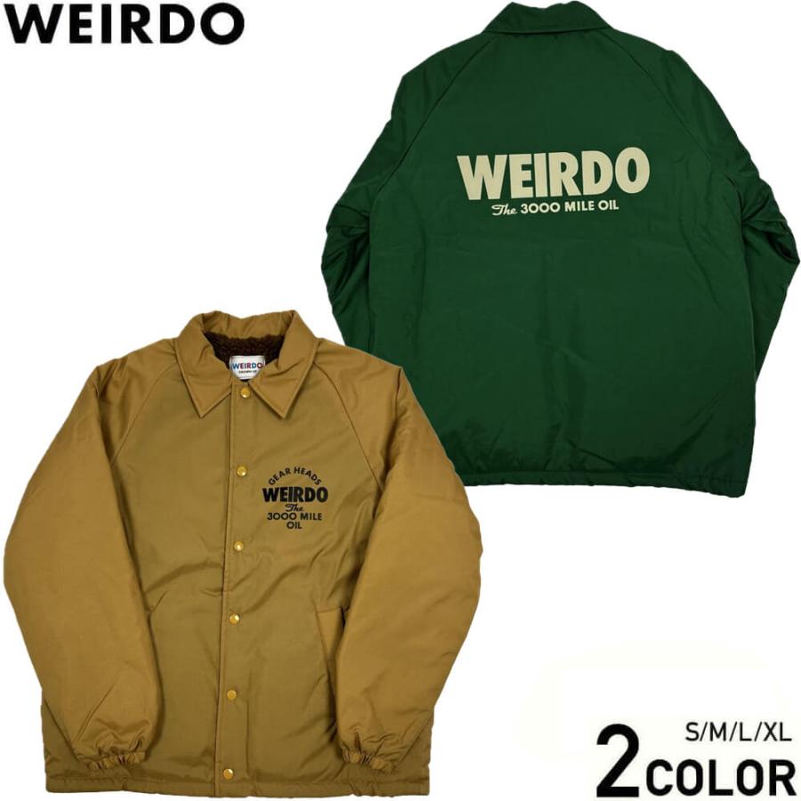 WEIRDO ウィアード コーチジャケット メンズ 3000MILE - COACH WEIRDO ウィアード コーチジャケット メンズ 3000MILE - COACH