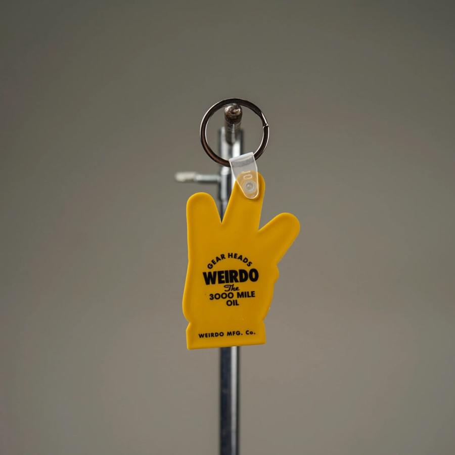 WEIRDO ウィアード ラバー キーチェーン 3000MILE - KEYCHAIN WEIRDO ウィアード ラバー キーチェーン 3000MILE - KEYCHAIN