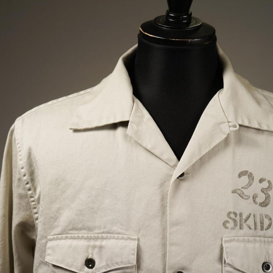 WEIRDO 2XL ウィアード ワークシャツ オープンカラーシャツ 長袖 WEIRDO 2XL ウィアード ワークシャツ オープンカラーシャツ 長袖