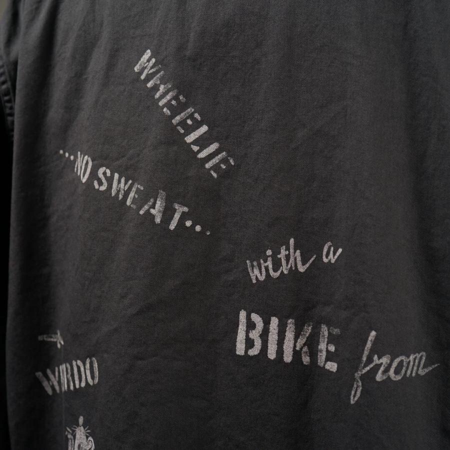 WEIRDO ウィアード ワークシャツ オープンカラーシャツ 長袖