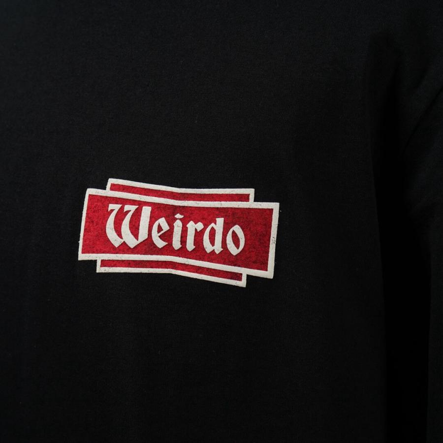 WEIRDO ウィアード クルーネック 長袖 Tシャツ ロンT メンズ WEIRDO ウィアード クルーネック 長袖 Tシャツ ロンT メンズ