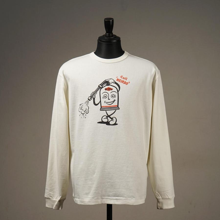 WEIRDO ウィアード クルーネック 長袖 Tシャツ ロンT メンズ WEIRDO ウィアード クルーネック 長袖 Tシャツ ロンT メンズ