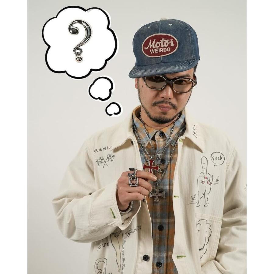 WEIRDO ウィアード カバーオール ジャケット ハンドペイント WEIRDO ウィアード カバーオール ジャケット ハンドペイント