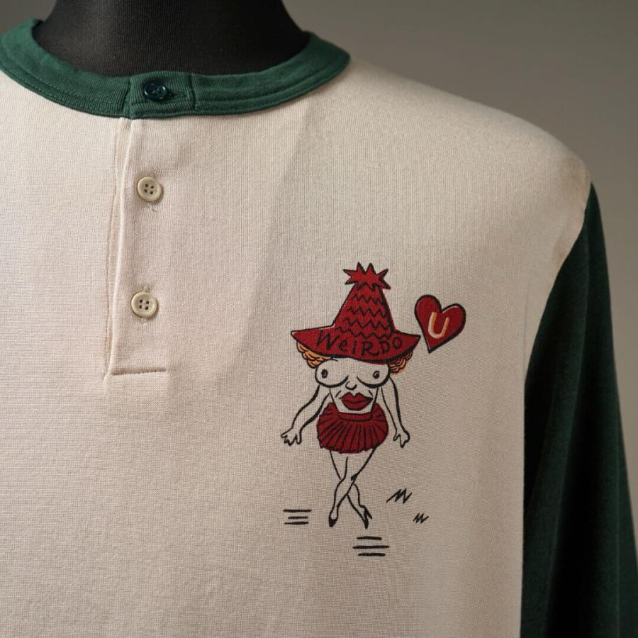 ⭐︎美品⭐︎WEIRDO 刺繍シャツ Ｌ　定価36.080円 weirdo ウィアード 刺繍シャツ - メルカリ