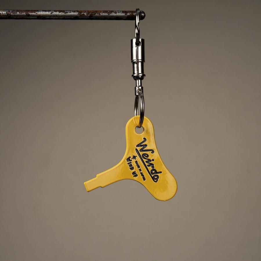 WEIRDO ウィアード キーホルダー ぜんまい マイナスドライバー WEIRDO ウィアード キーホルダー ぜんまい マイナスドライバー