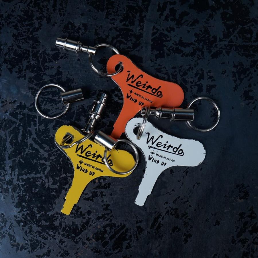 WEIRDO ウィアード キーホルダー ぜんまい マイナスドライバー WEIRDO ウィアード キーホルダー ぜんまい マイナスドライバー