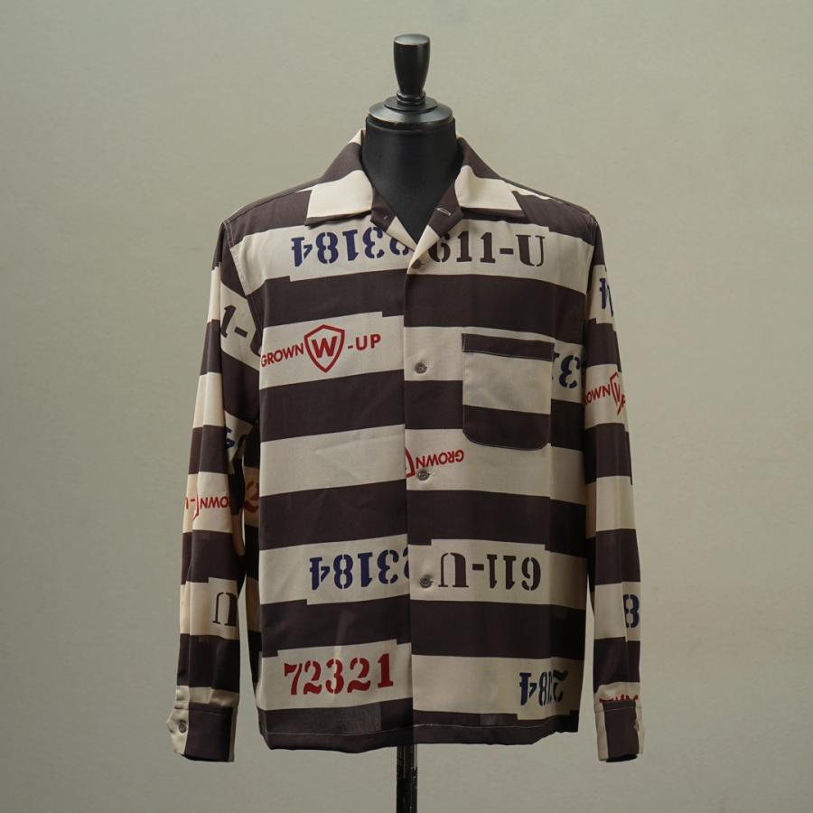 Schott×GLADHAND 総柄 長袖 開襟 アロハシャツ weirdo Schott×GLADHAND 総柄 長袖 開襟 アロハシャツ weirdo Schott×GLADHAND