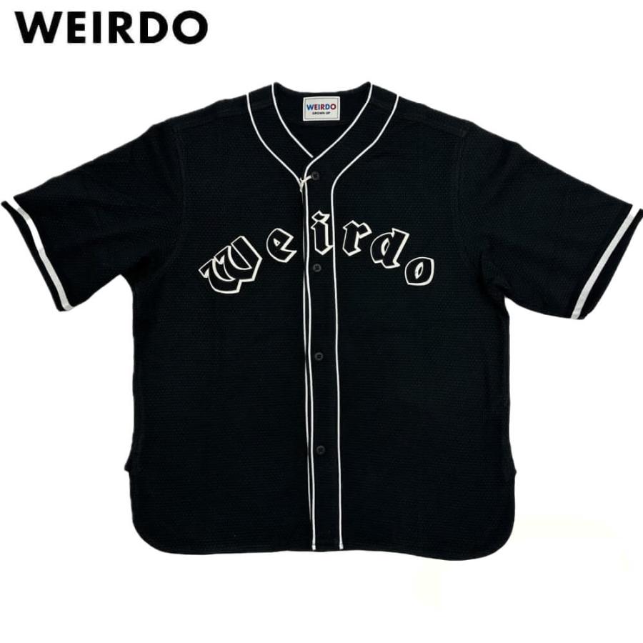 WEIRDO ウィアード メッシュベースボールシャツ メンズ - S/S