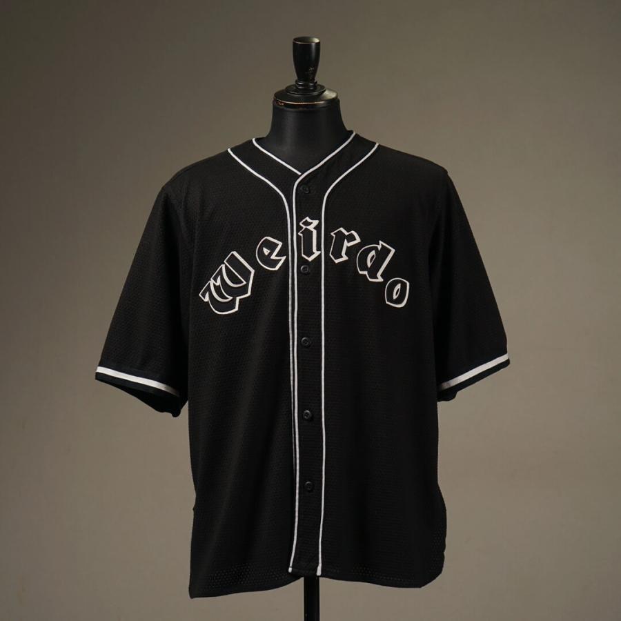 【週末SALE】美品　WEIRDO ウィアード　ベースボールシャツ　Mサイズ WEIRDO 未使用 ウィアード ベースボールシャツ WRD-20-AW-13