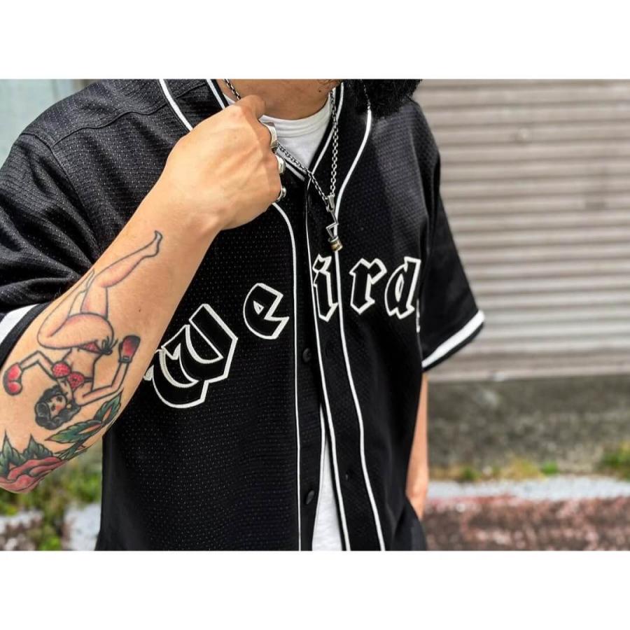 WEIRDO ウィアード メッシュベースボールシャツ メンズ - S/S