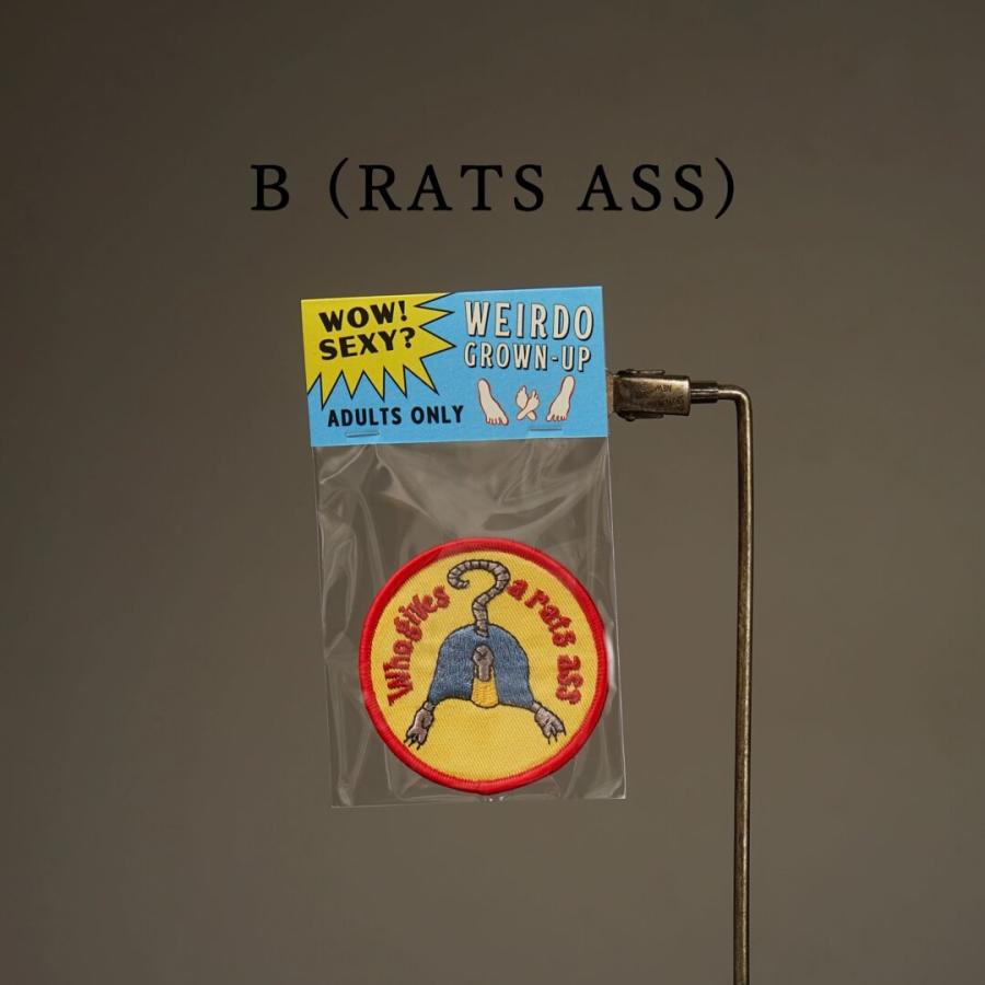 WEIRDO ウィアード 刺繍 パッチ ワッペン SEXY? - PATCH WEIRDO ウィアード 刺繍 パッチ ワッペン SEXY? - PATCH