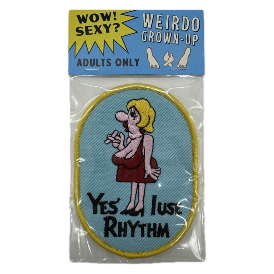 WEIRDO ウィアード 刺繍 パッチ ワッペン SEXY? - PATCH WEIRDO ウィアード 刺繍 パッチ ワッペン SEXY? - PATCH