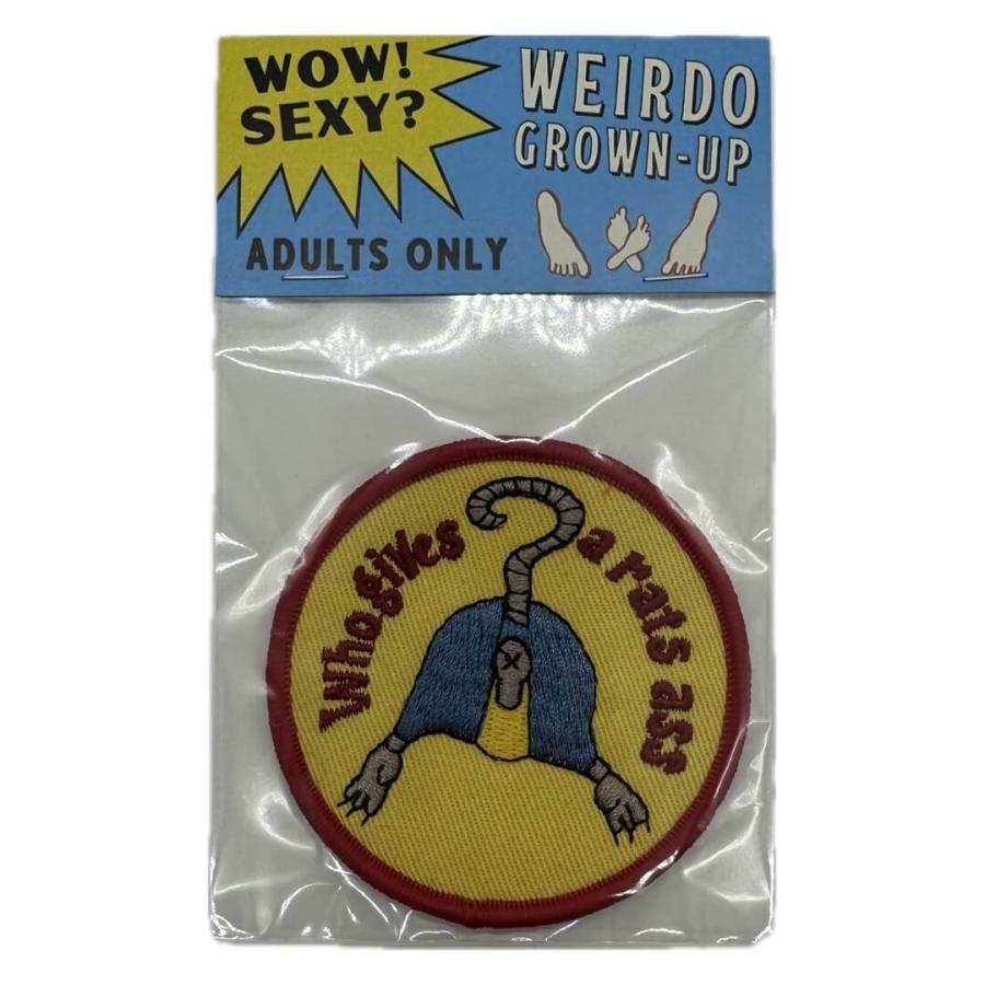 WEIRDO ウィアード 刺繍 パッチ ワッペン SEXY? - PATCH WEIRDO ウィアード 刺繍 パッチ ワッペン SEXY? - PATCH