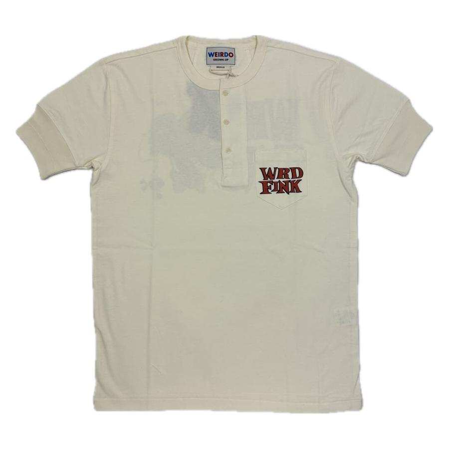 ウィアード Tシャツ 半袖 ヘンリーネック ポケット メンズ WEIRDO WRD FINK - S/S HENRY T-SHIRTS GLADHAND グラッドハンド GANGSTERVILLE ギャングスタービル | WEIRDO | 12