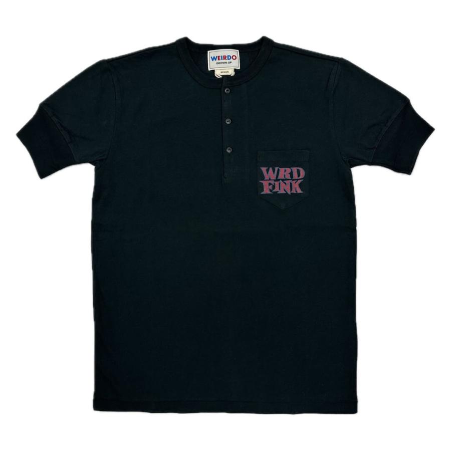 ウィアード Tシャツ 半袖 ヘンリーネック ポケット メンズ WEIRDO WRD FINK - S/S HENRY T-SHIRTS GLADHAND グラッドハンド GANGSTERVILLE ギャングスタービル | WEIRDO | 11