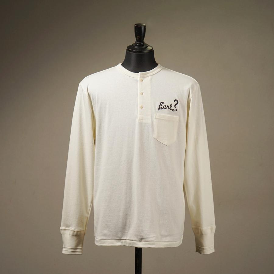 WEIRDO（ウィアード） ヘンリーネック Tシャツ 長袖 Tシャツ ロンT