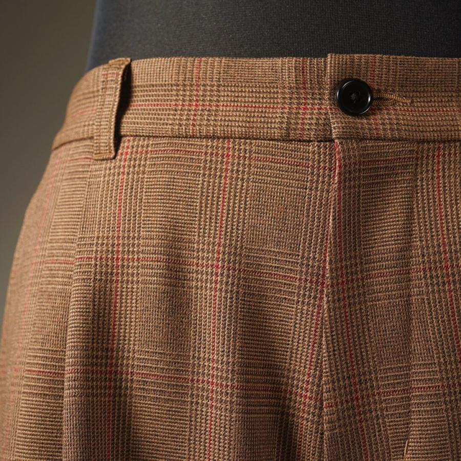 WEIRDO（ウィアード） チェック タックイージーパンツ メンズ WEIRDO