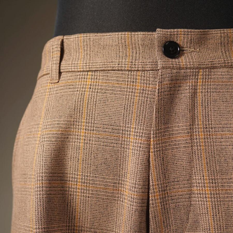 WEIRDO ウィアード チェック タックイージーパンツ メンズ WIND UP