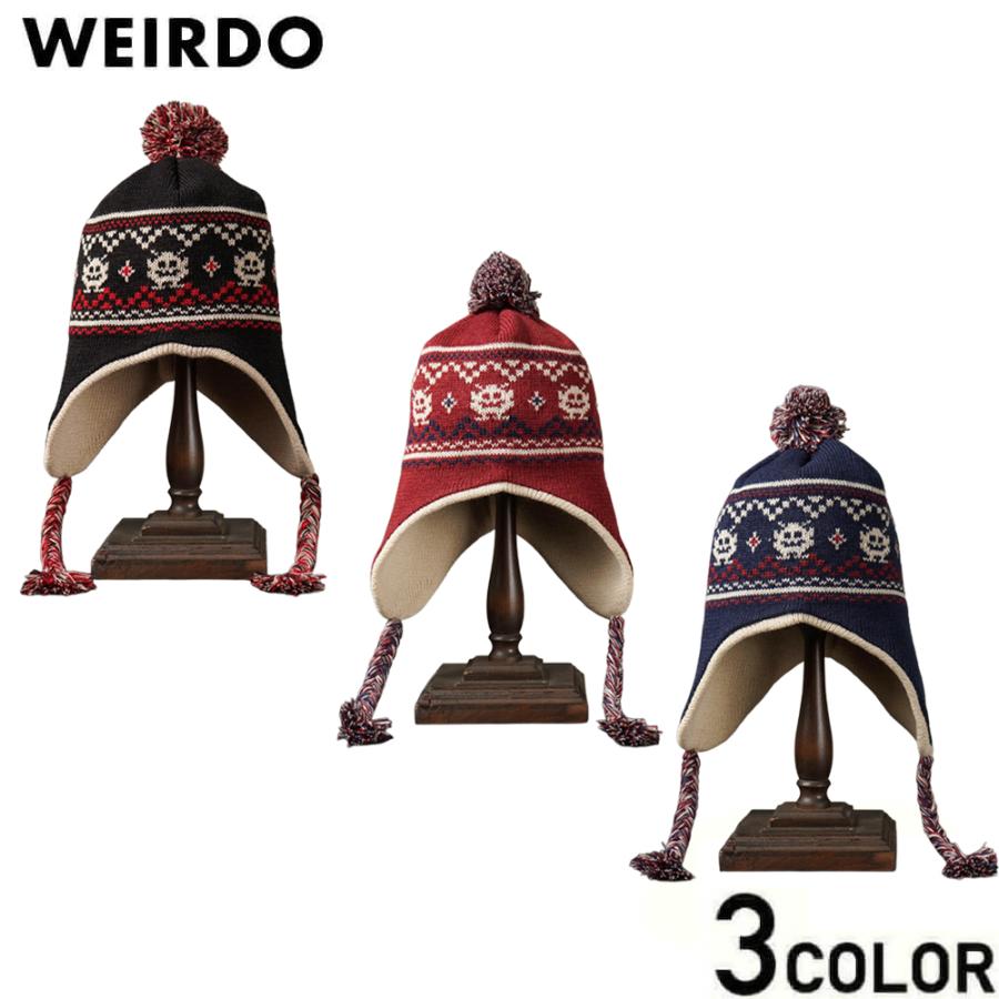 WEIRDO（ウィアード） イヤーマフ ニットキャップ ビーニー メンズ