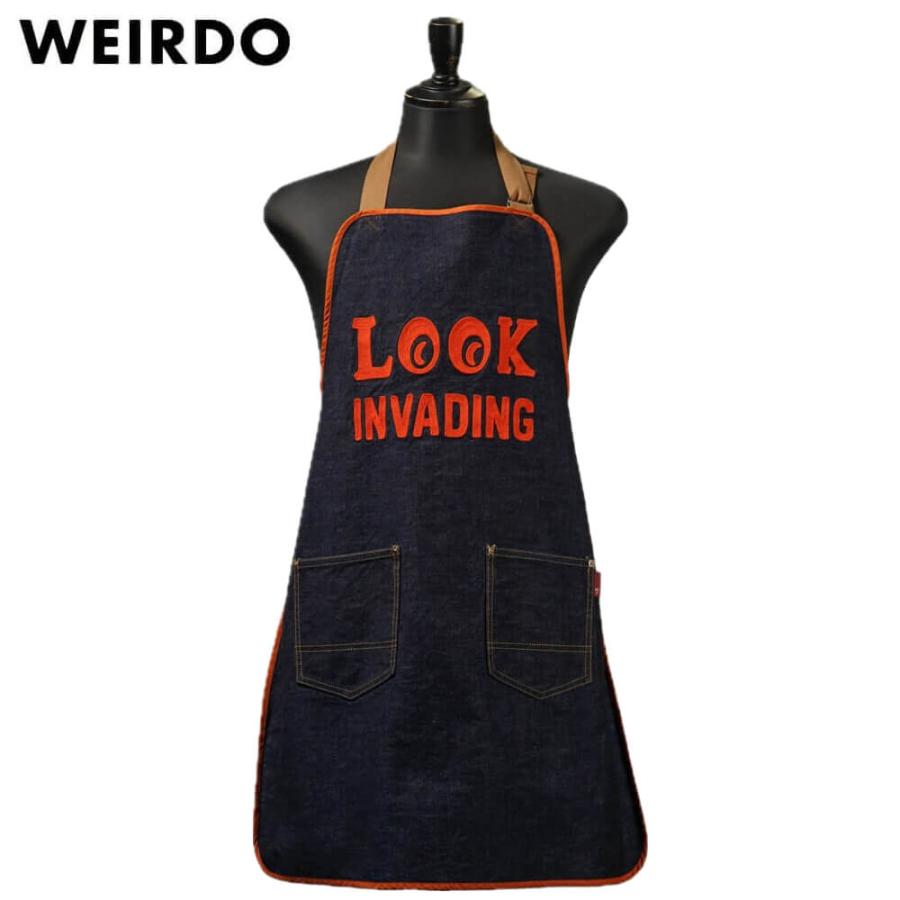 WEIRDO（ウィアード） デニム エプロン WEIRDO LOOK INVADING - DENIM