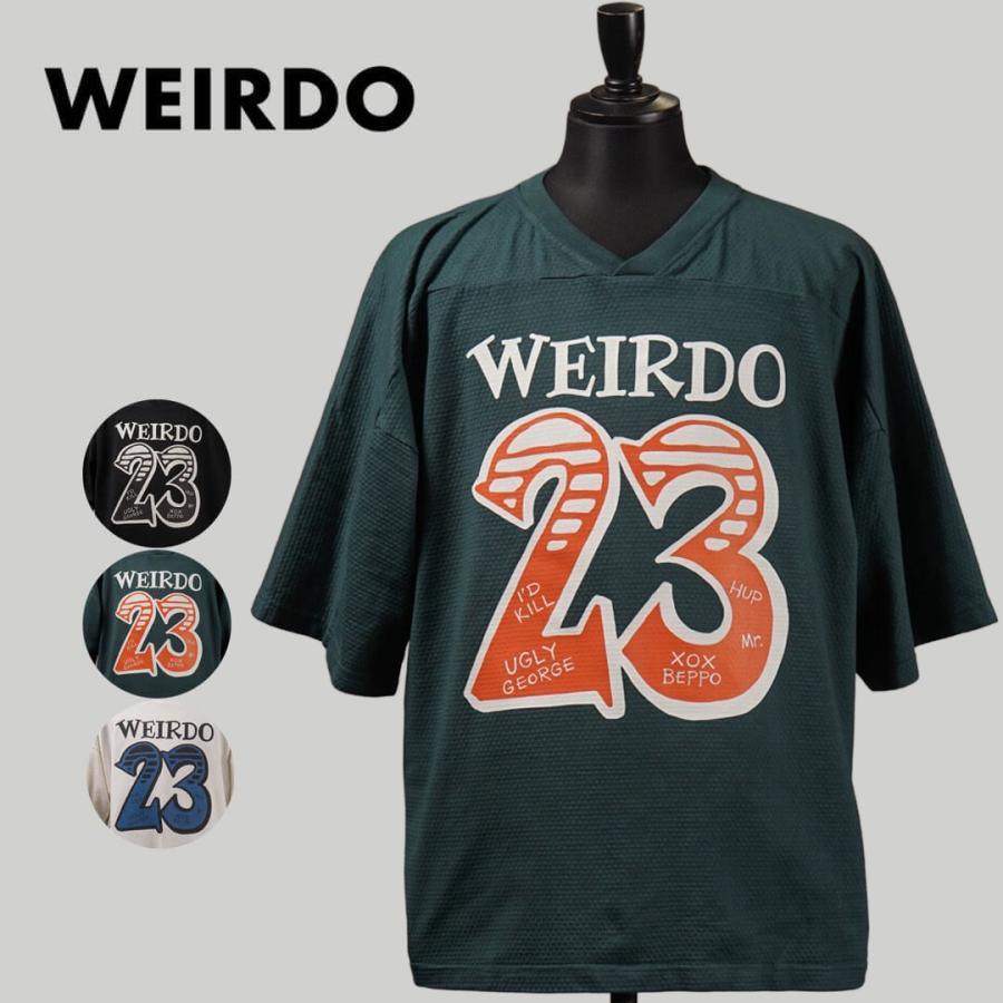 WEIRDO（ウィアード） フットボール ジャージ Tシャツ メンズ WEIRDO