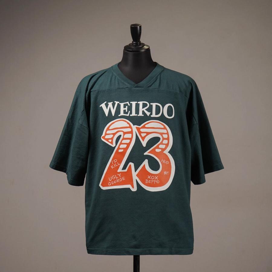 WEIRDO（ウィアード） フットボール ジャージ Tシャツ メンズ WEIRDO