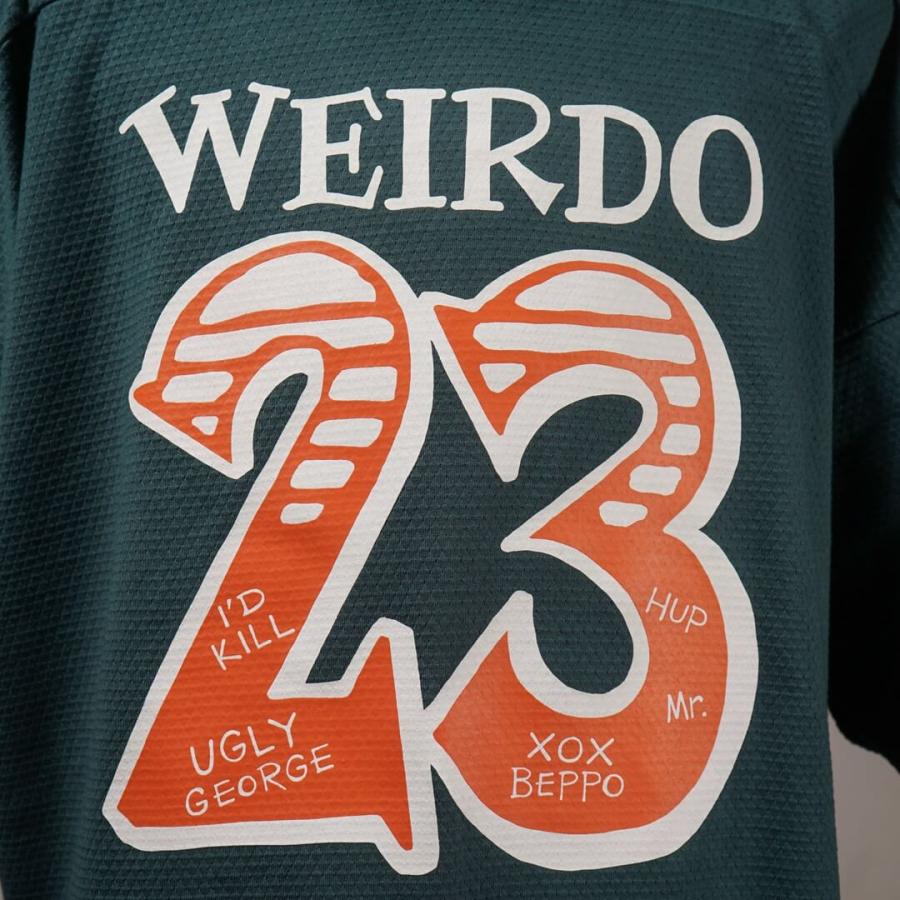 WEIRDOウィアード PLAY WEIRDOオリジナル24cm８枚フルセット WEIRDO（ウィアード） フットボール ジャージ Tシャツ メンズ WEIRDO