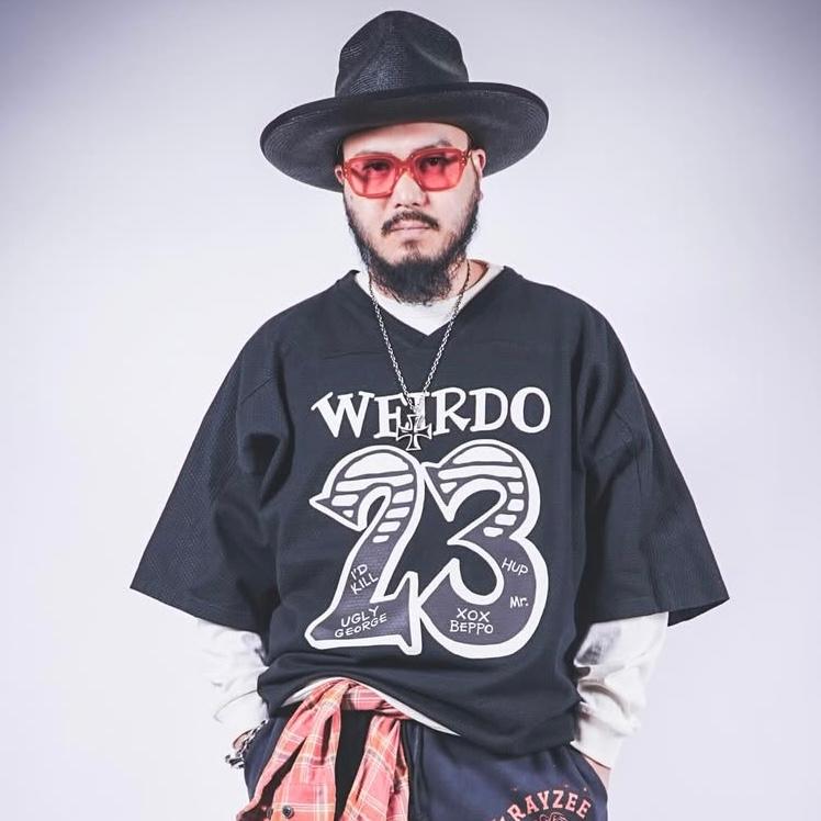 WEIRDO（ウィアード） フットボール ジャージ Tシャツ メンズ WEIRDO
