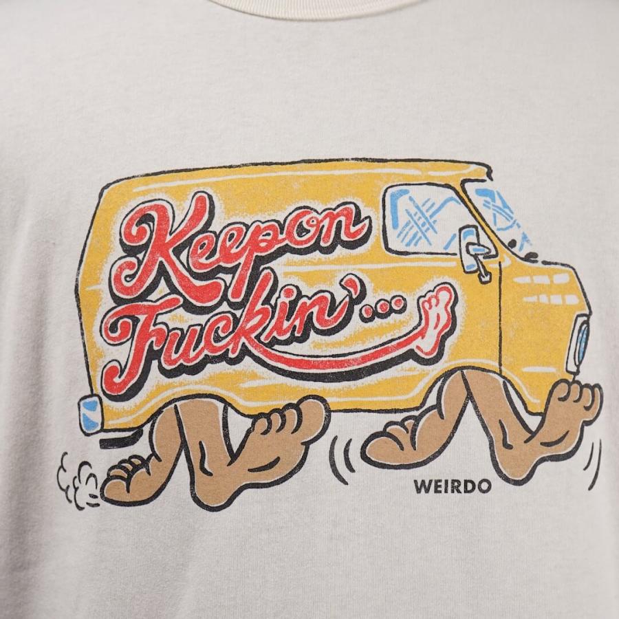WEIRDO（ウィアード） ヘビーウェイト バインダーネック Tシャツ 半袖