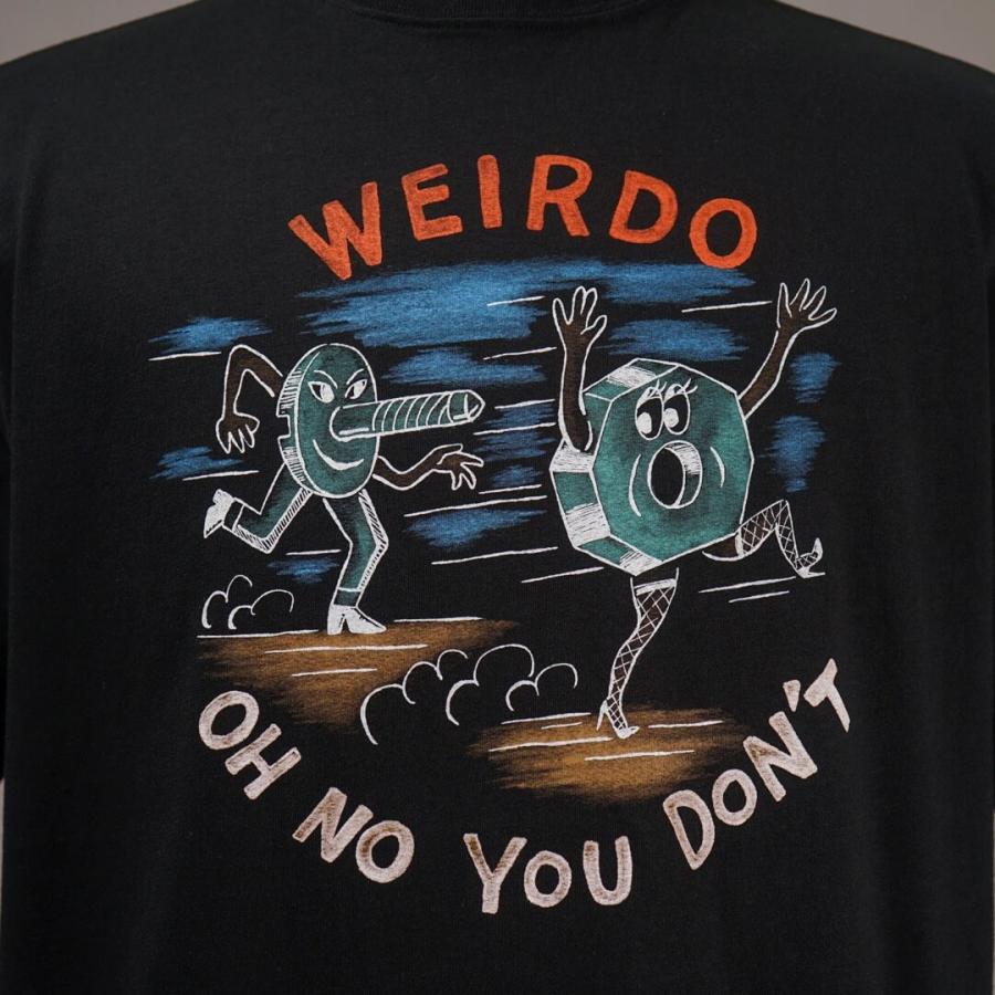 WEIRDO（ウィアード） Tシャツ 半袖 クルーネック メンズ WEIRDO Nuts