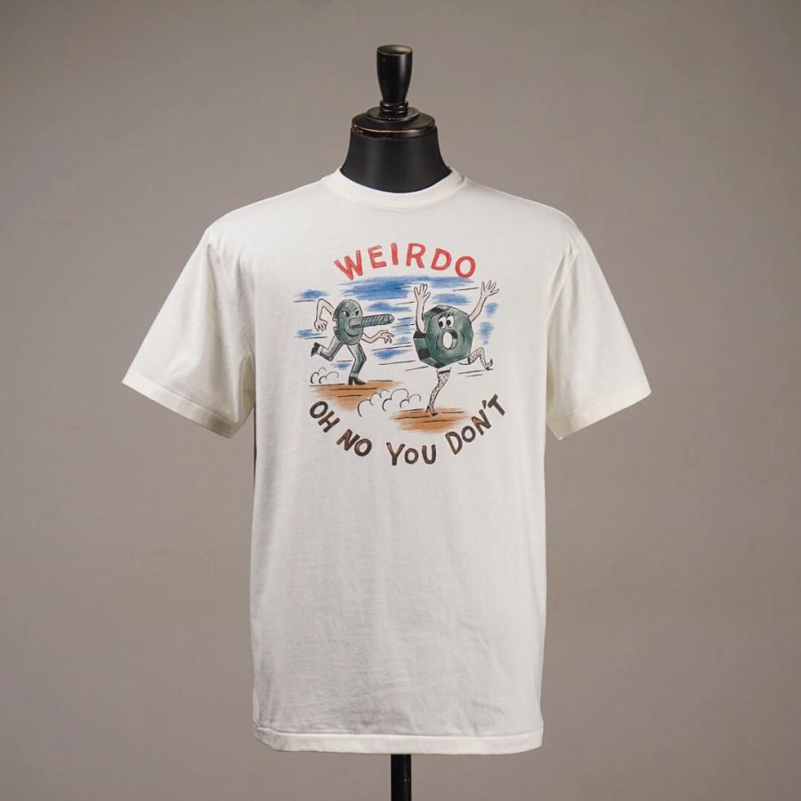 WEIRDO（ウィアード） Tシャツ 半袖 クルーネック メンズ WEIRDO Nuts