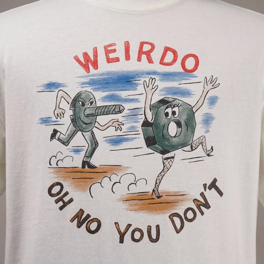 WEIRDO（ウィアード） Tシャツ 半袖 クルーネック メンズ WEIRDO Nuts