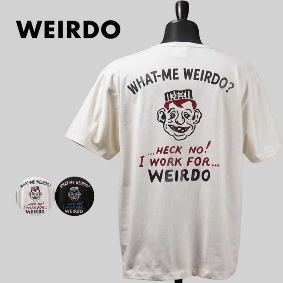 WEIRDO（ウィアード） ヘビーウェイト バインダーネック ポケット T