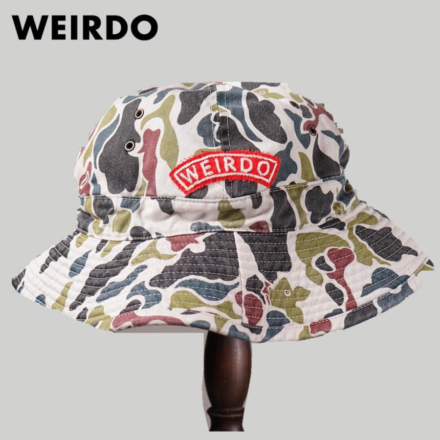 Weirdo バケットハット 2色セット期間値下げ WEIRDO（ウィアード） アーミーハット メンズ WEIRDO WRD CAMO - ARMY