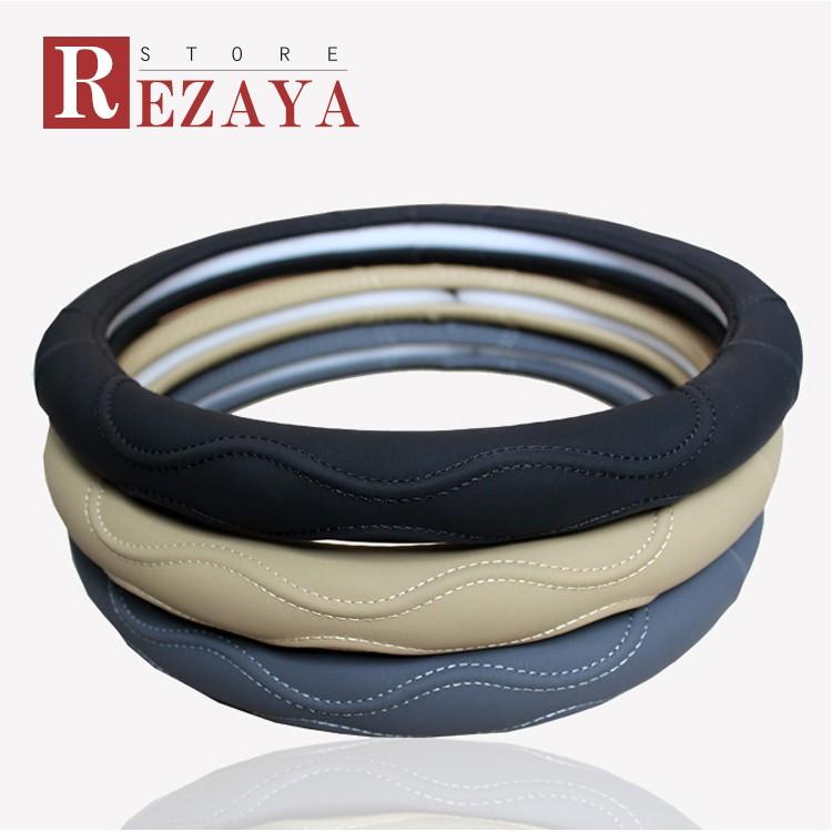 ハンドルカバー ステアリングカバー カーハンドルカバー 高級感 普通車 汎用 自動車内装 ドライビング カー用品 便利グッズ 内装パーツ プレゼント Handlecover002 Rezayastore 通販 Yahoo ショッピング