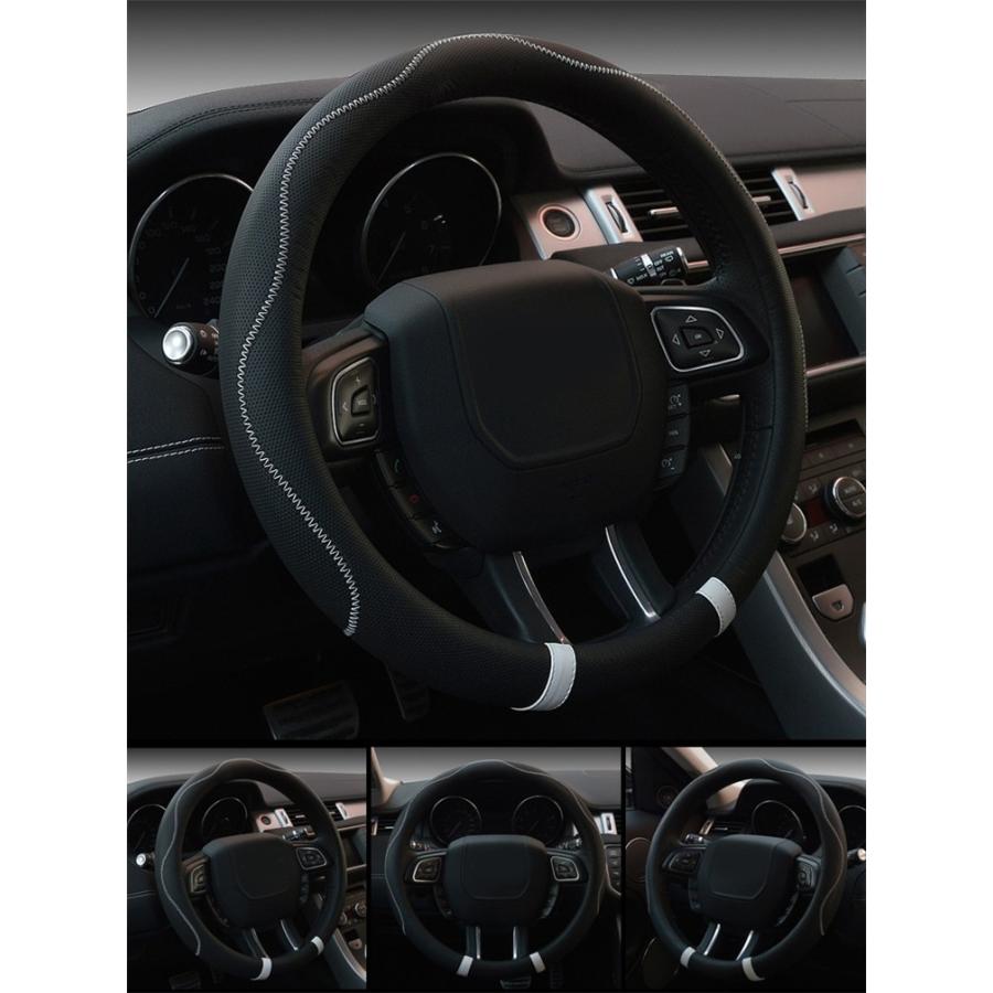 ハンドルカバー ステアリングカバー カーハンドルカバー 高級感 おしゃれ 普通車 汎用 自動車内装 ドライビング カー用品 便利グッズ 内装パーツ プレゼント Handlecover022 Rezayastore 通販 Yahoo ショッピング