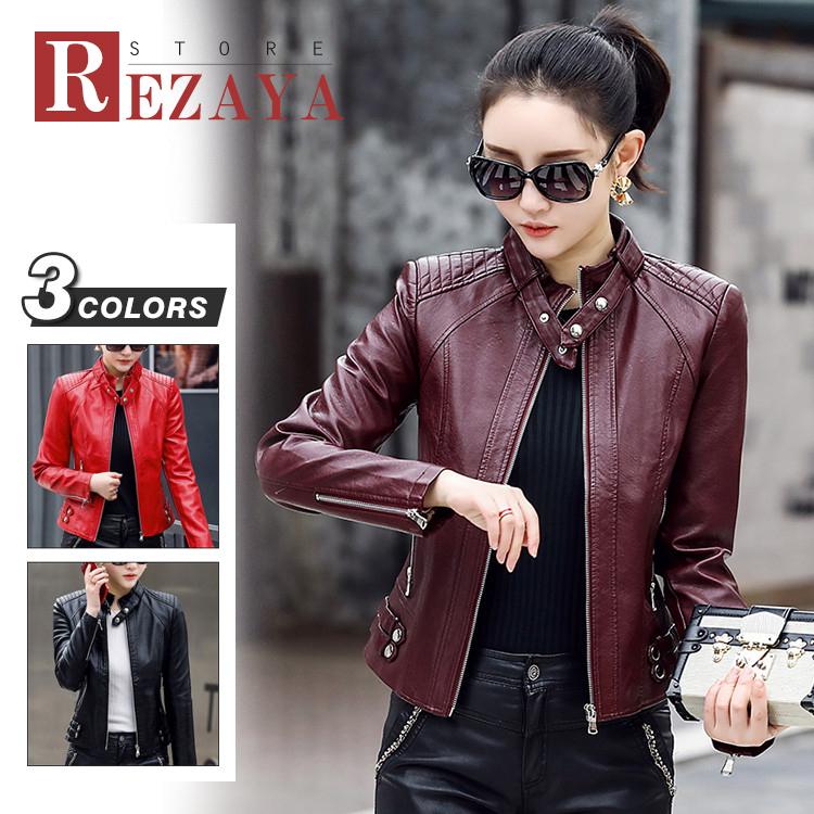 レディース革ジャン 本革 秋冬 レザージャケット ライダースジャケット スタイリッシュ 着やせ バイクウェア シングル 女性用 上品 防寒防風 Honkawa Ladysjk124 Rezayastore 通販 Yahoo ショッピング